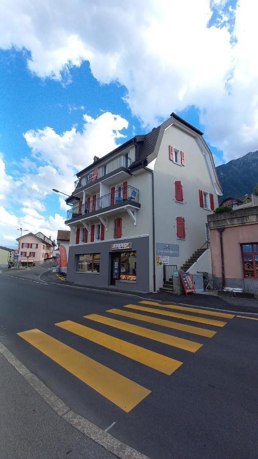 Aloha Chambres Port-Valais Exteriér fotografie