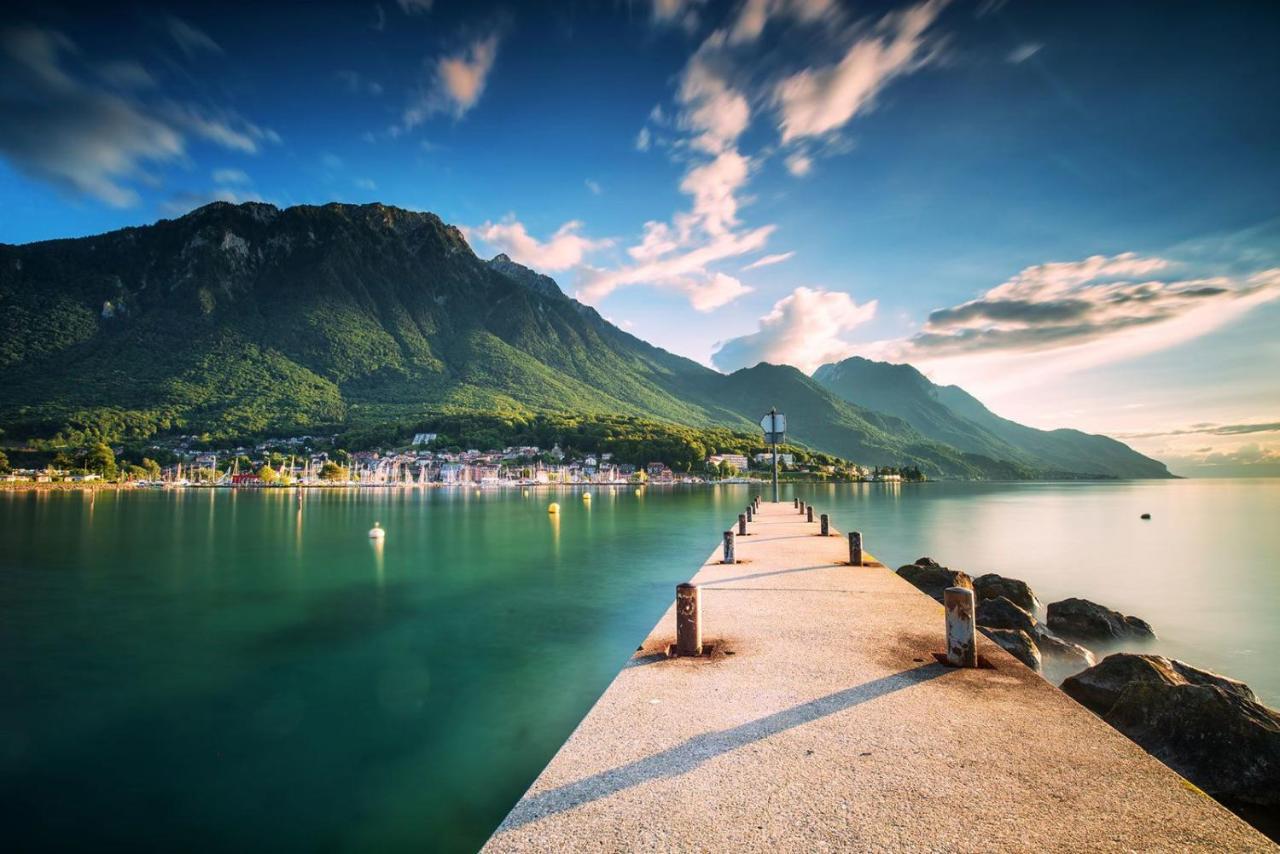 Aloha Chambres Port-Valais Exteriér fotografie