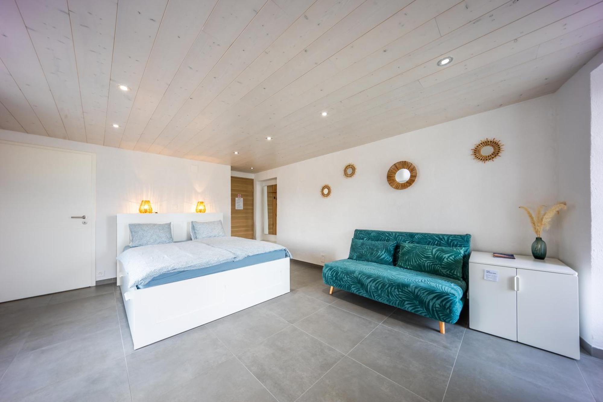 Aloha Chambres Port-Valais Exteriér fotografie