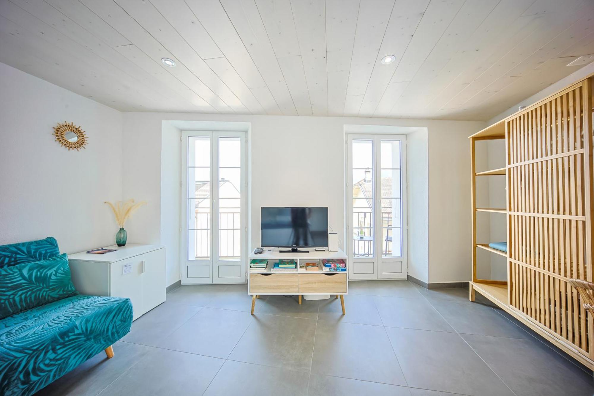 Aloha Chambres Port-Valais Exteriér fotografie