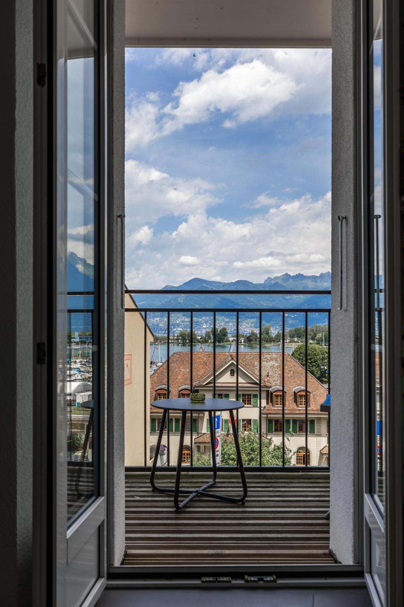 Aloha Chambres Port-Valais Exteriér fotografie