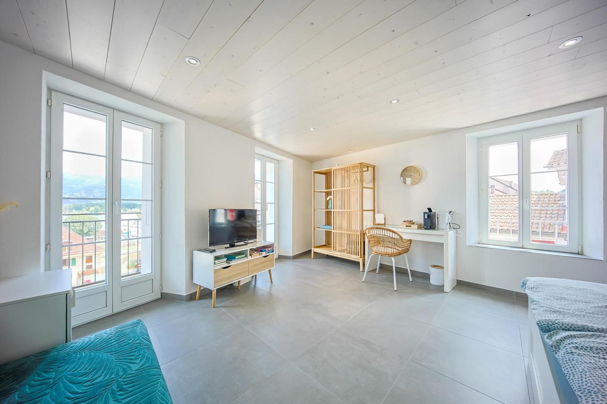 Aloha Chambres Port-Valais Exteriér fotografie