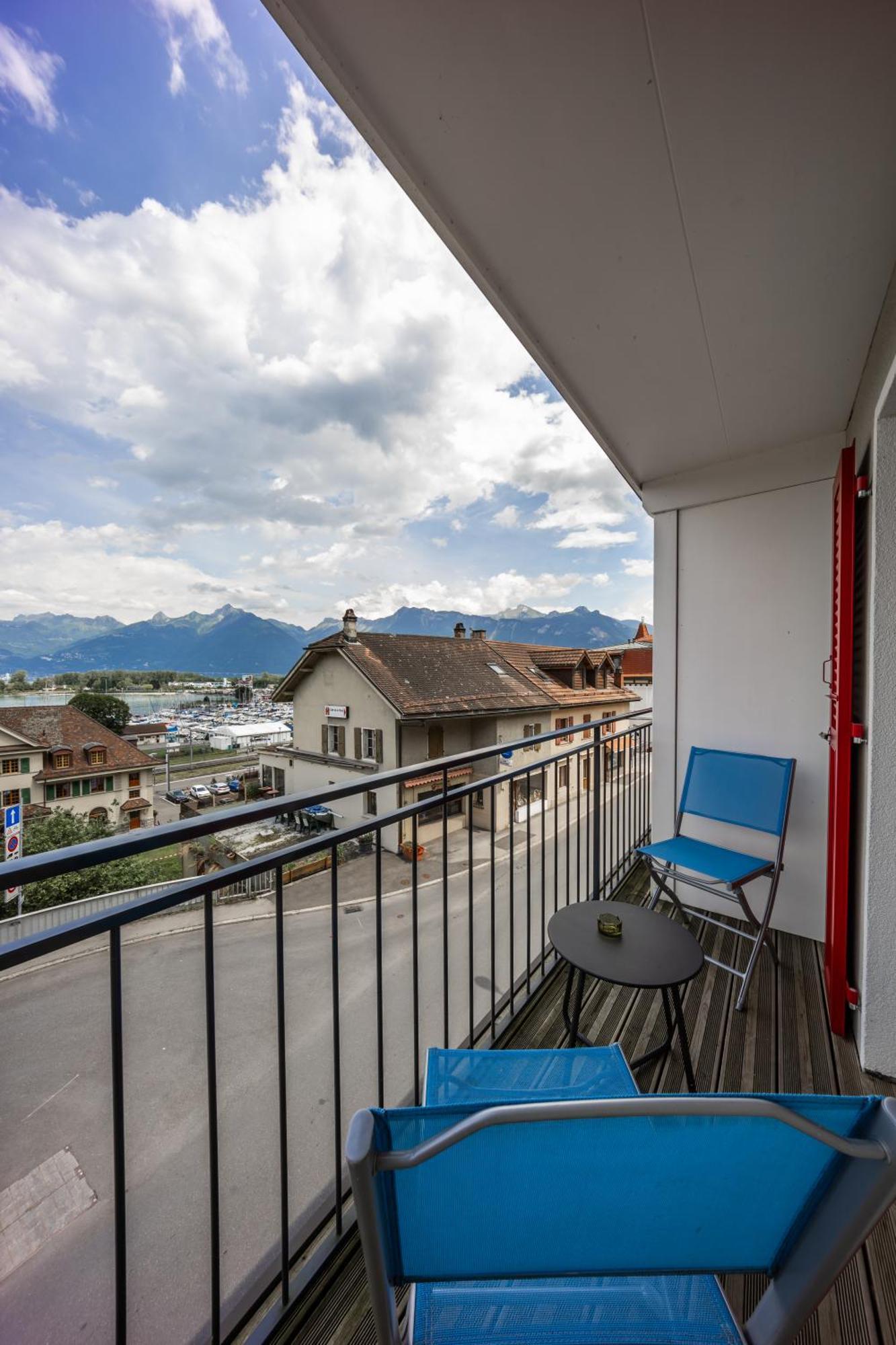 Aloha Chambres Port-Valais Exteriér fotografie