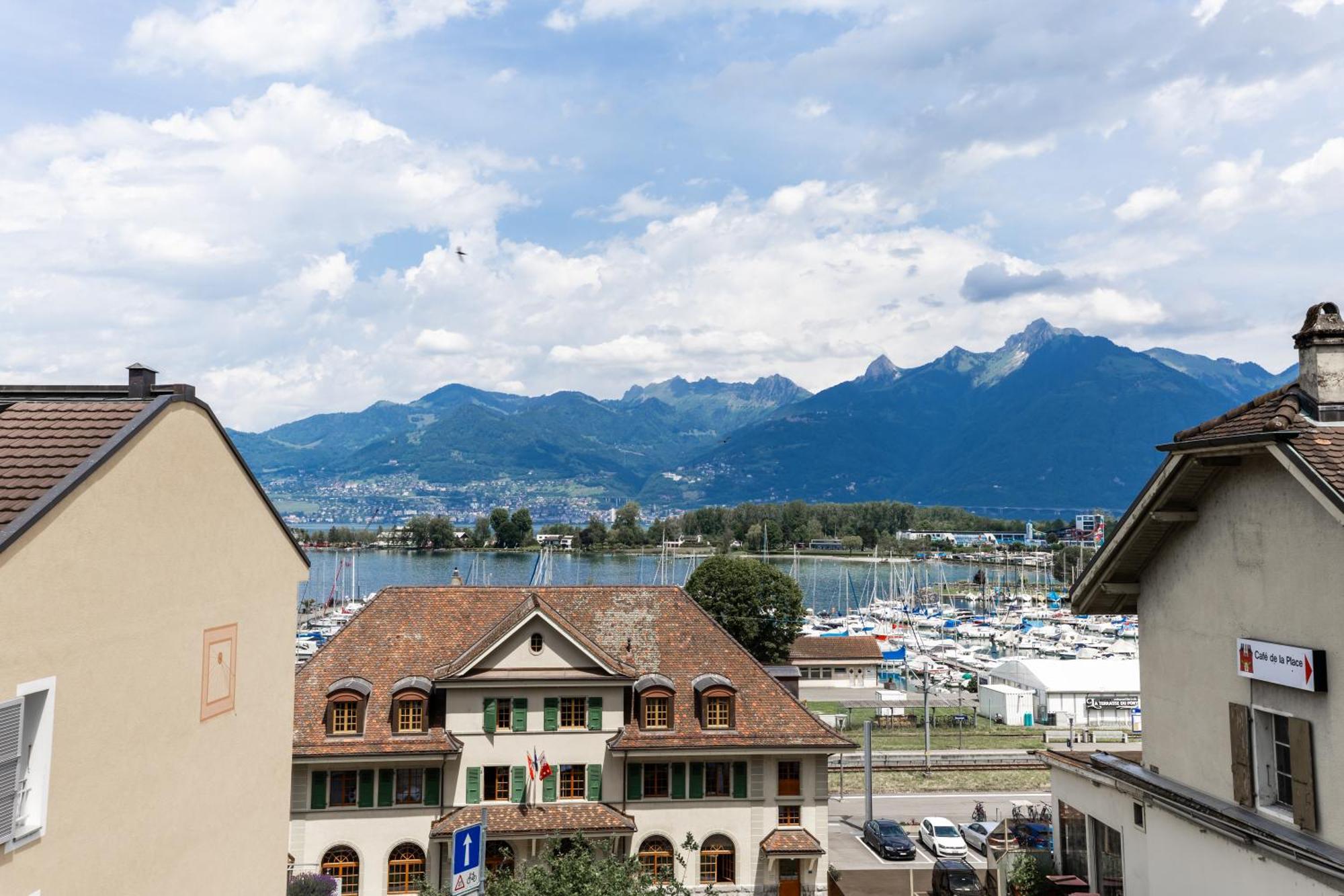 Aloha Chambres Port-Valais Exteriér fotografie